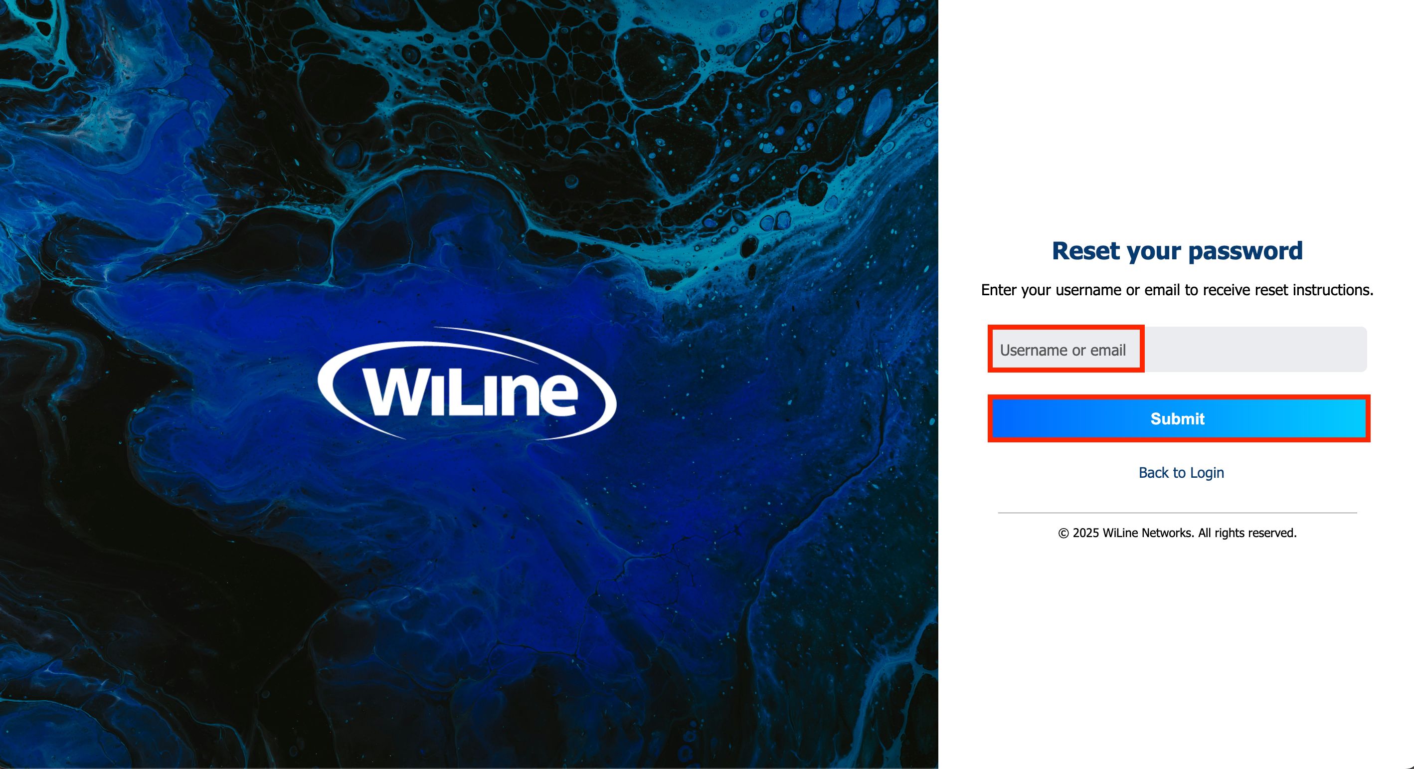 Forgot Password Step 2