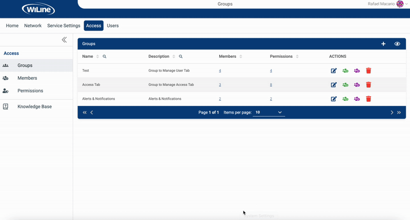 Gestión de acceso mejorada
